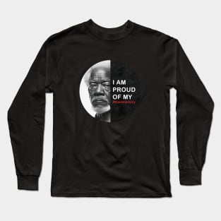 Old Man Black History | Black History Month | Black Lives Matter | Juneteenth | Black Pride Long Sleeve T-Shirt